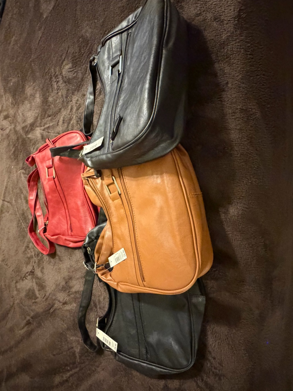 Lot of 4 Women’s Shoulder Bags – 3 NWT + 1 Gently Used